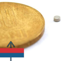 Magneo Smart Magnet neodim disc 2 x 1 mm N52