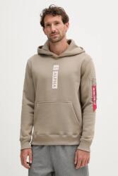 Alpha Industries felső zöld, nyomott mintás, kapucnis, 146338.679 - zöld S