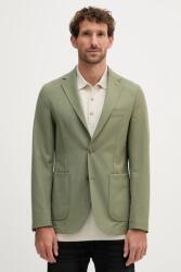 BOSS blézer gyapjú keverékből zöld, 50546055 - zöld 50