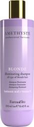 FarmaVita Sampon profesional iluminator pentru par blond, cu acid hialuronic si vitamina E, Farmavita Amethyste Blonde, 250 ml