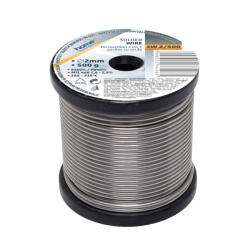  Home SW 2/500 forrasztóón, 2mm, 500g, európai gyártótól származó kiváló minőségű forrasztóón, összetétel: SN/PB: 60/40%, gyanta: 2, 0% (SW_2_500)