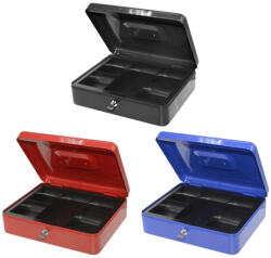  Bluering PNZK fém pénzkazetta, 5 rekeszes, 2 kulcs (PNZK)