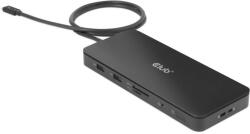 Club 3D Dokkolóállomás, Club3D, Gigabit Enthernet, fekete (MEN-CM-285204)