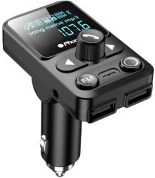Phonocar VM549 Szivargyújtóról Működtethető FM Transzmitter Bluetooth Funkcióval 12/24 V