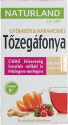 Naturland tőzegáfonya & gyömbér & narancshéj gyümölcstea 20 filter 40 g