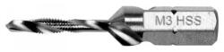 TOYA Mașină de găurit combinată cu filetare M3 cu prindere bit (YT-44840) Filiera