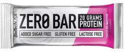 BioTechUSA Fehérjeszelet, gluténmentes, 50g, BIOTECH USA " Zero Bar" , csokoládé-marcipán