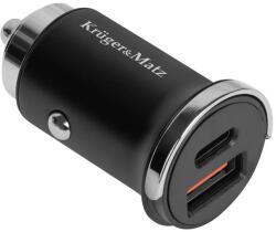 Krüger&Matz Autós töltő 30W Kruger&Matz