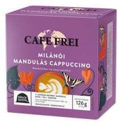 Cafe Frei Kávékapszula, Dolce Gusto kompatibilis, 9 db, CAFE FREI " Milánói mandulás cappuccino"