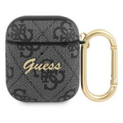 Guess Script Metal Collection AirPods tok szürke (GUA24GSMK) (GUA24GSMK)