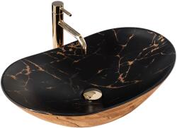 Rea Royal 60,5x36 cm black/gold (REA-U8008)