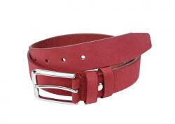 Alpe Leather Curea unisex eleganta, rosie, din piele naturala 3 cm ALP616R - ciucaleti