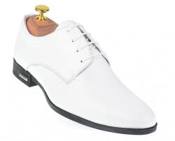 Ciucaleti LUX Pantofi eleganti barbati din piele naturala - Model Alb GKR80A, marimea 40