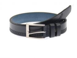 ClK LEATHER Curea barbati eleganta, din piele ecologica bluemarin 3.5 cm - DR1545BLMOD - ciucaleti
