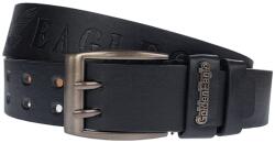 NANO BELTS Curea barbati, casual, latime 3.9cm, Negru, piele eco - CK129N