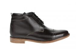 Rovi Design Oferta marimea 38, 41, 42, 43 - Ghete barbati din piele naturala casual-elegant, imblanite LBOND1M, marimea 43