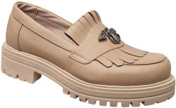 Ciucaleti j Pantofi dama casual din piele naturala Bej Sasha Bee, marimea 36