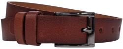 Alpe Leather Curea barbati, eleganta, pentru costum, din piele naturala, Maro, 3cm - CK83M