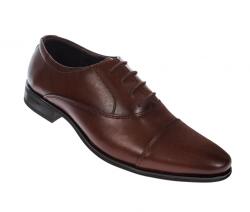 Ciucaleti Pantofi barbati, eleganti, din piele naturala, maro STEFI2M, marimea 41