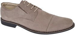 Rovi Design Pantofi casual barbati - Model din piele naturala intoarsa Bej PAVELBEJ1, marimea 42