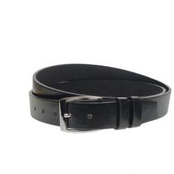 NANO BELTS Curea barbati eleganta, din piele ecologica, latime 3.5 cm, negru - NB034