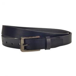 CK LEATHER Curea barbati, casual-eleganta, din piele ecologica, latime 2.5 cm, bleumarin - CK190BLM
