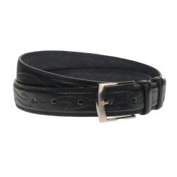 NANO BELTS Curea barbati, casual-eleganta, din piele ecologica, latime 3.5 cm, negru - NB027