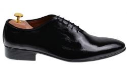 Ciucaleti Marimi 42, 44 Pantofi barbati eleganti din piele naturala lac sifonat 024NLAC2, marimea 42