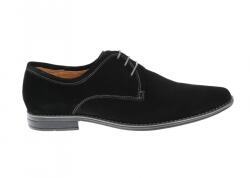 CIUCALETI Pantofi barbati negri din piele naturala - stil casual elegant, comozi zilnic 336NVEL, marimea 42