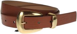 Ciucaleti Curea dama, casual-eleganta, din piele ecologica, latime 2.5 cm, maro - CRD025M