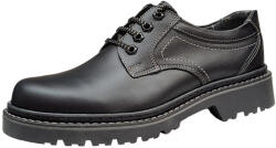 Ciucaleti j Bocanci barbati model semi din piele naturala Negru, Army Troops, marimea 43
