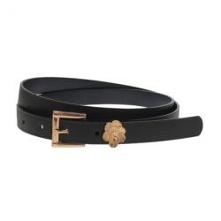 CK LEATHER Curea dama, casual-eleganta, din piele ecologica, latime 1.8 cm, negru - CKD027