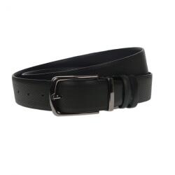 CK LEATHER Curea barbati eleganta din piele eco latime 3.5 cm, negru - CK194N