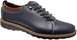 Ciucaleti Pantofi casual barbati din piele naturala - Model Markus Bleumarin, marimea 37