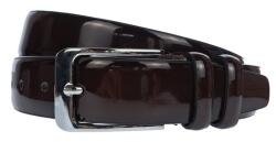 NANO BELTS Curea barbati, eleganta, latime 3.5cm, Maro brun, LAC, piele eco - CK1129M