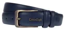NANO BELTS Curea barbati, eleganta, latime 3.8cm, bleumarin, piele eco - CK91BLM