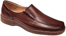 Ciucaleti LUX Pantofi casual barbati din piele naturala - Model Maro fara siret GKR126M, marimea 43
