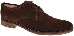 Rovi Design Pantofi barbati casual din piele naturala intoarsa maro PRAMFM, marimea 43