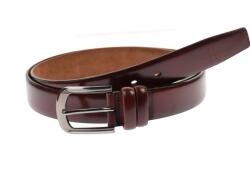 KALEWENSEN Curea barbati eleganta, din piele naturala, visinie 3.5 cm - DR1170VIS - ciucaleti