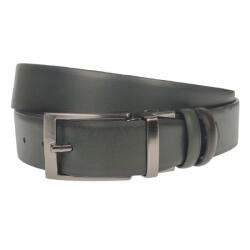 CK LEATHER Curea barbati eleganta, din piele eco premium, latime 3.5 cm, Gri - CK201GRI