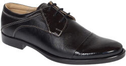 CIUCALETI Pantofi dama casual din piele naturala cu varf lacuit P10L2N, marimea 37
