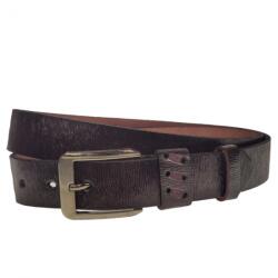 CK LEATHER Curea barbati, casual-eleganta, din piele ecologica, latime 3.5 cm, maro - CK175M