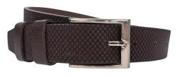 Alpe Leather Curea barbati, eleganta, pentru costum, din piele naturala, Maro, 3cm - CK79M - ciucaleti