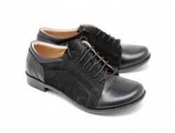 CIUCALETI Pantofi dama casual din piele naturala, Made in Romania PHNEGRUBOXVELUR, marimea 37