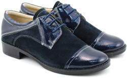 CIUCALETI Pantofi dama casual din piele naturala bleumarin P650NOUBLM, marimea 38