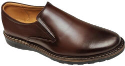 Lucianis Style Pantofi barbati din piele naturala Corsa Maro fara siret, marimea 41