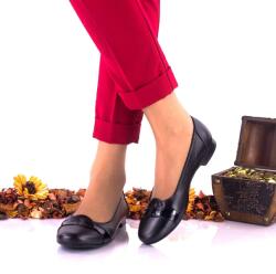 Ciucaleti LUX Pantofi dama casual din piele naturala si piele lacuita NA146, marimea 40