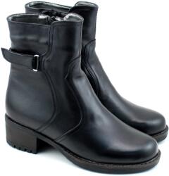 CIUCALETI Ghete dama casual, imblanite, din piele naturala GD2017N, marimea 38