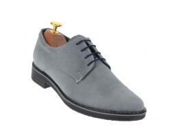 Rovi Design Pantofi barbati casual din piele naturala intoarsa - PA5GRIVEL, marimea 37