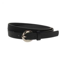 CK LEATHER Curea dama, casual-eleganta, din piele ecologica, latime 1.8 cm, negru - CKD031